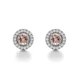 Kolczyki z morganitem w białym złocie AJK_030 Kolczyki z morganitem w białym złocie AJK_030